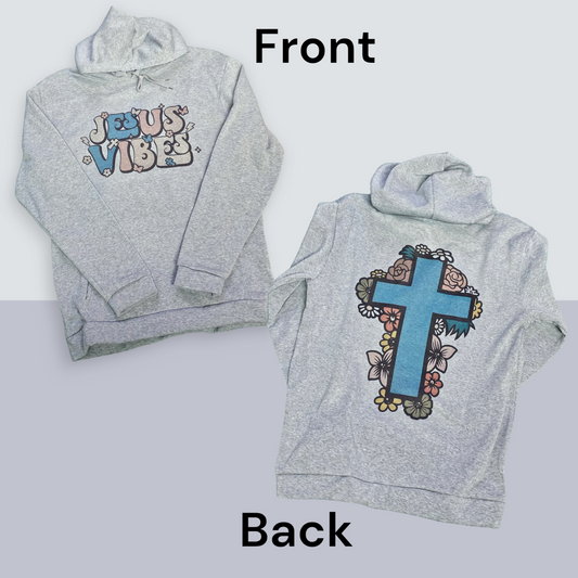 Hooded Sweatshirt - Jesus Vibes